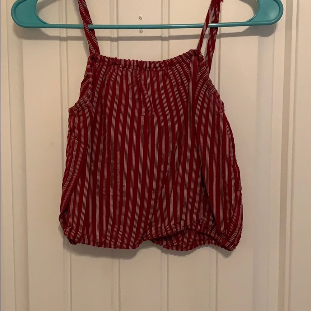 red striped tank